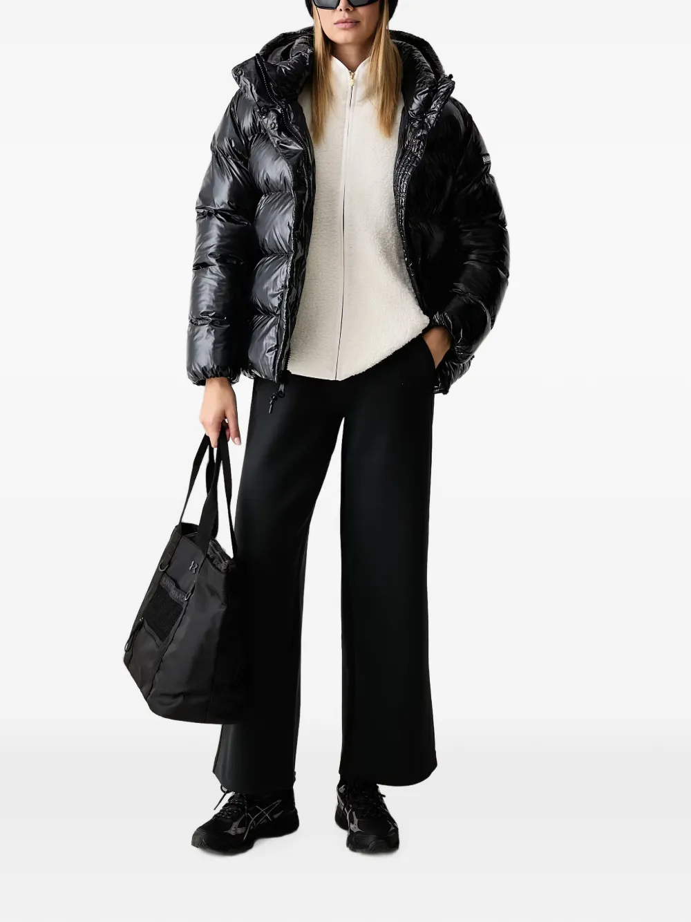Skechers Skech-Sherpa jack met rits Wit