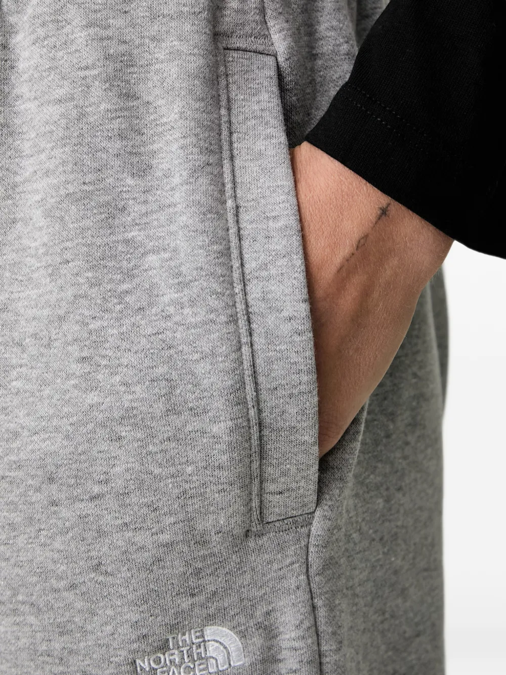 The North Face Trainingsbroek met geborduurd logo Grijs