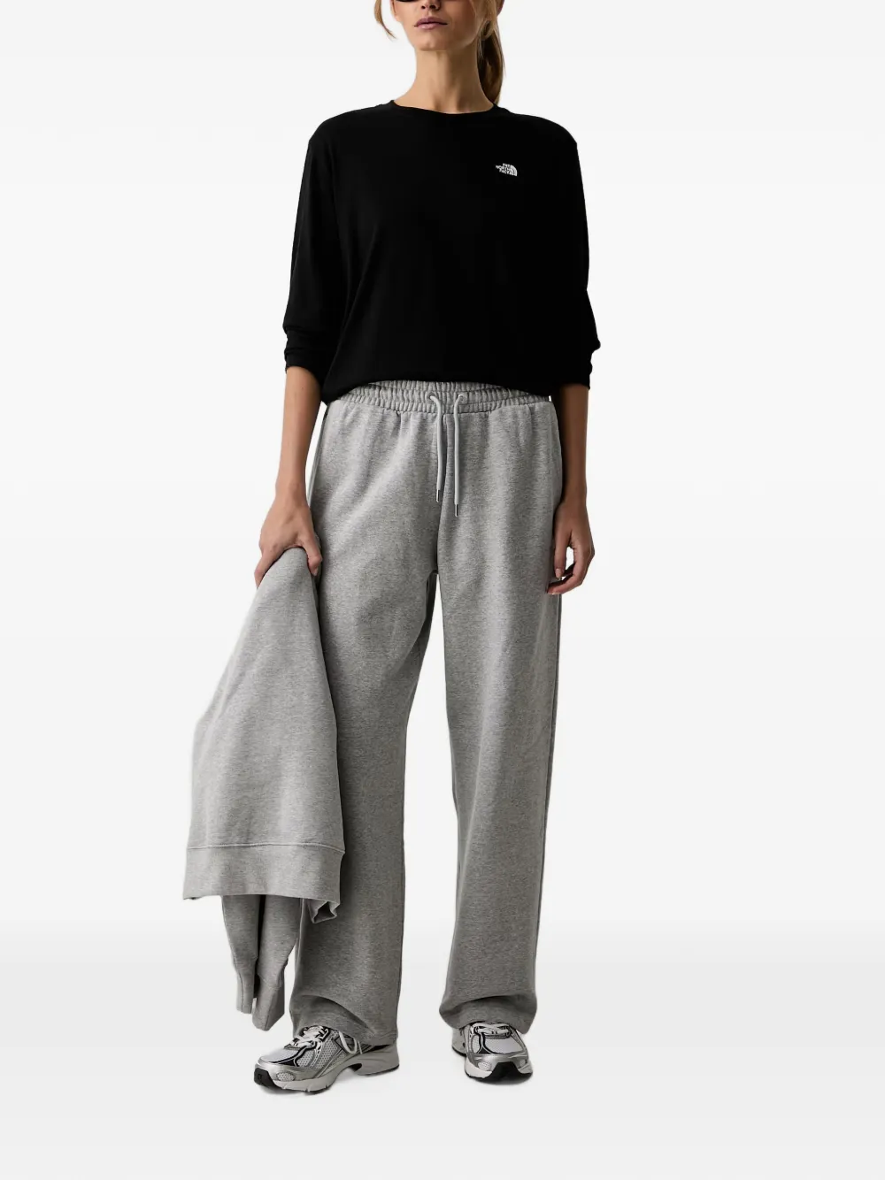 The North Face Trainingsbroek met geborduurd logo Grijs