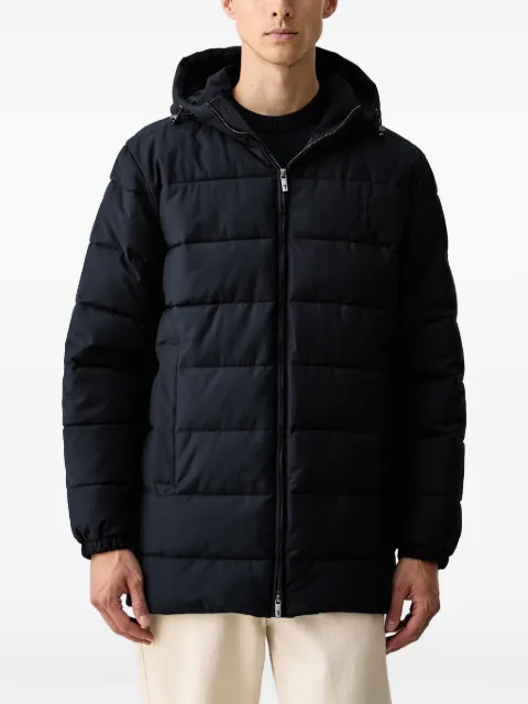 Trussardi quilted hooded jacket
