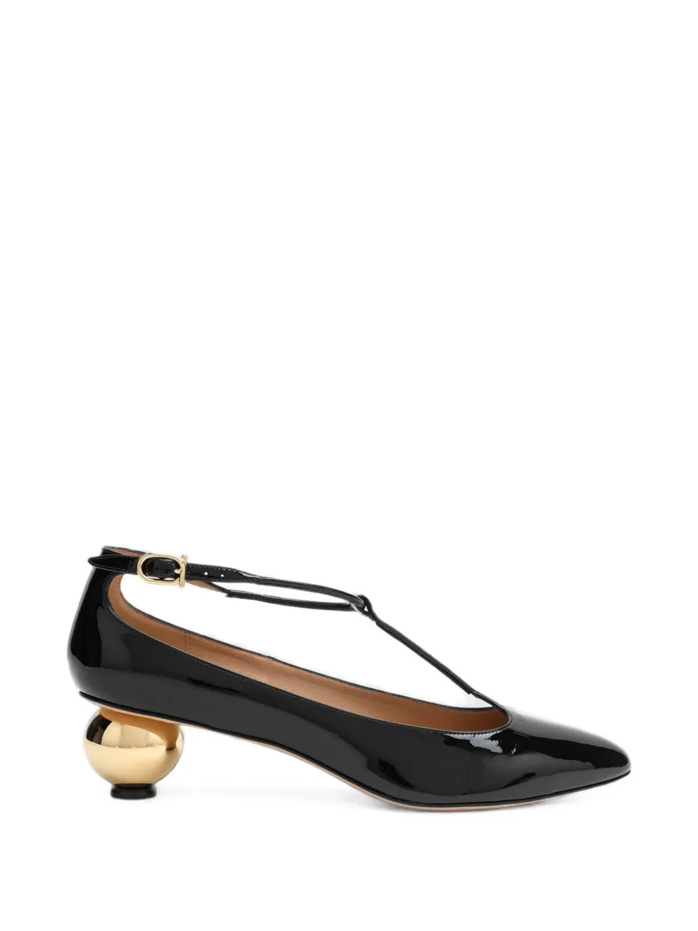 Ferragamo Tania patent leather pumps