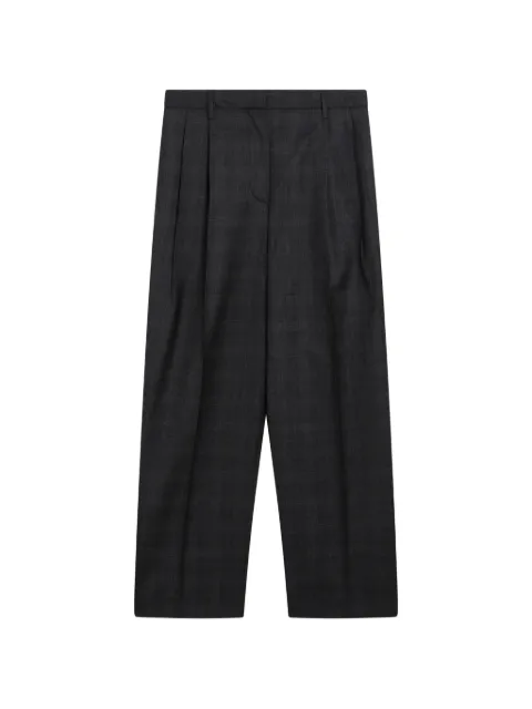 Prada checked wool pants