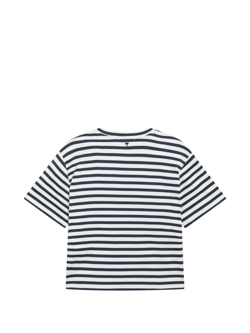 Weekend Max Mara Gestreept T-shirt met borduurwerk Wit