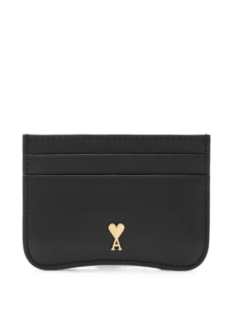 AMI Paris Ami de Coeur leather card holder