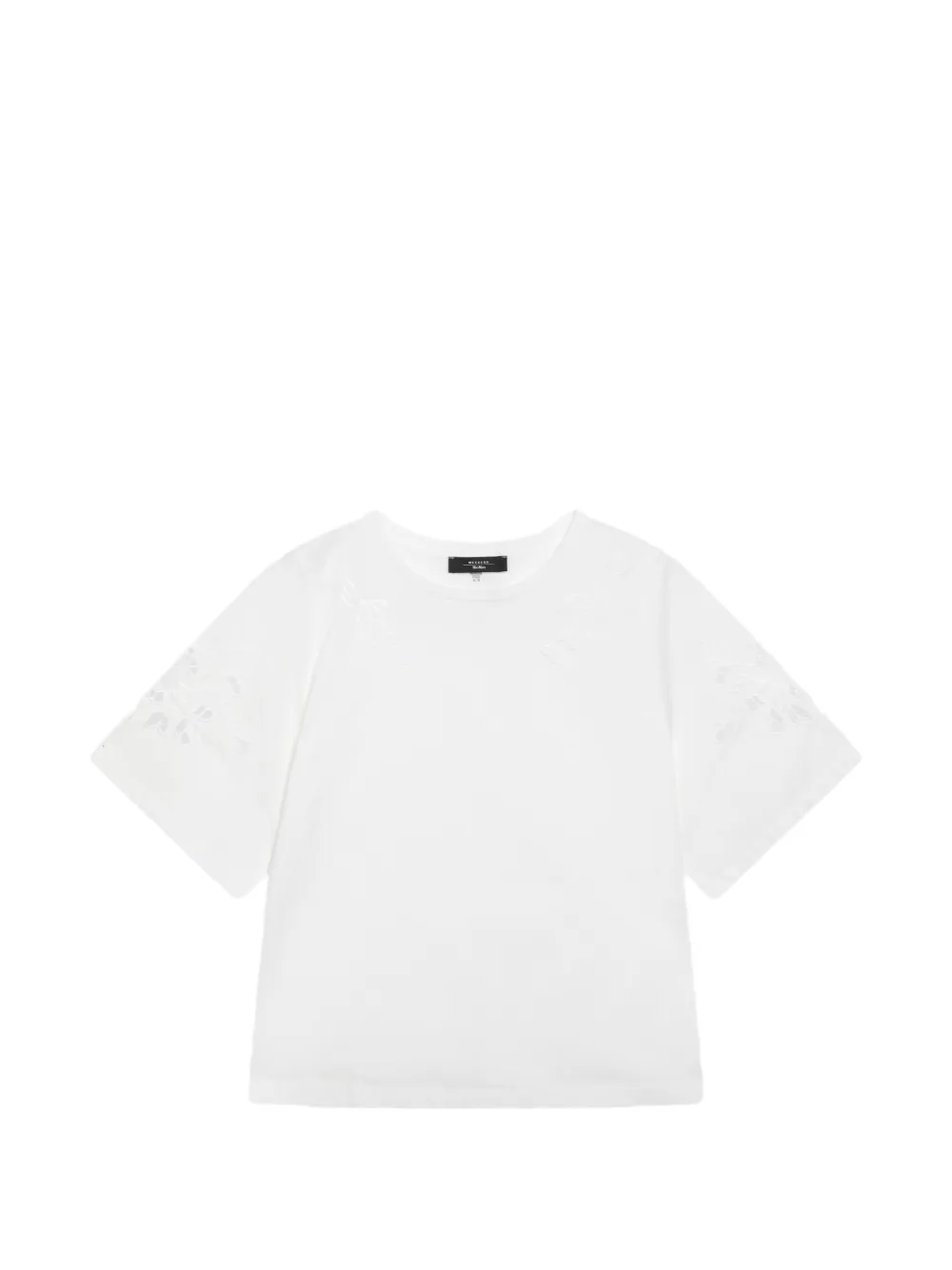 Weekend Max Mara embroidered short-sleeve T-shirt