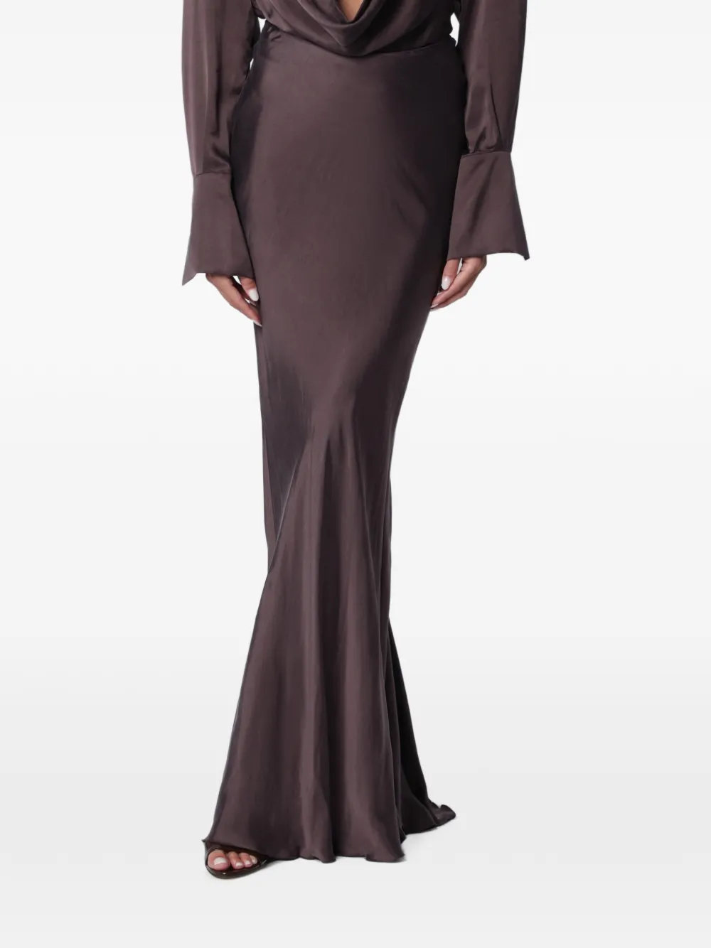 THE ANDAMANE Nemesia mermaid maxi skirt