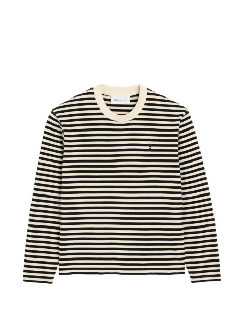 AMI Paris Mariniere cotton t-shirt with Ami de Coeur