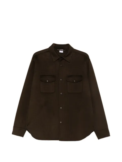ASPESI wool-felt shirt jacket
