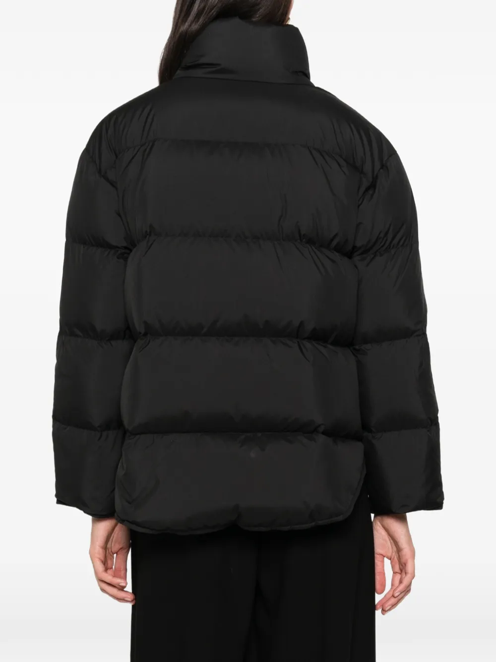 Max Mara Gewatteerd donsjack Zwart