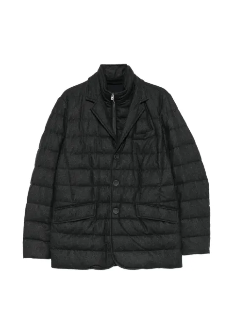 Herno quilted button-up jacket