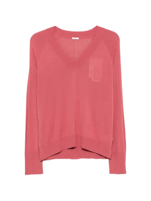 JOSEPH Gallow V-neck long-sleeves T-shirt