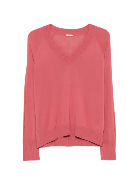 JOSEPH Gallow V-neck long-sleeves T-shirt