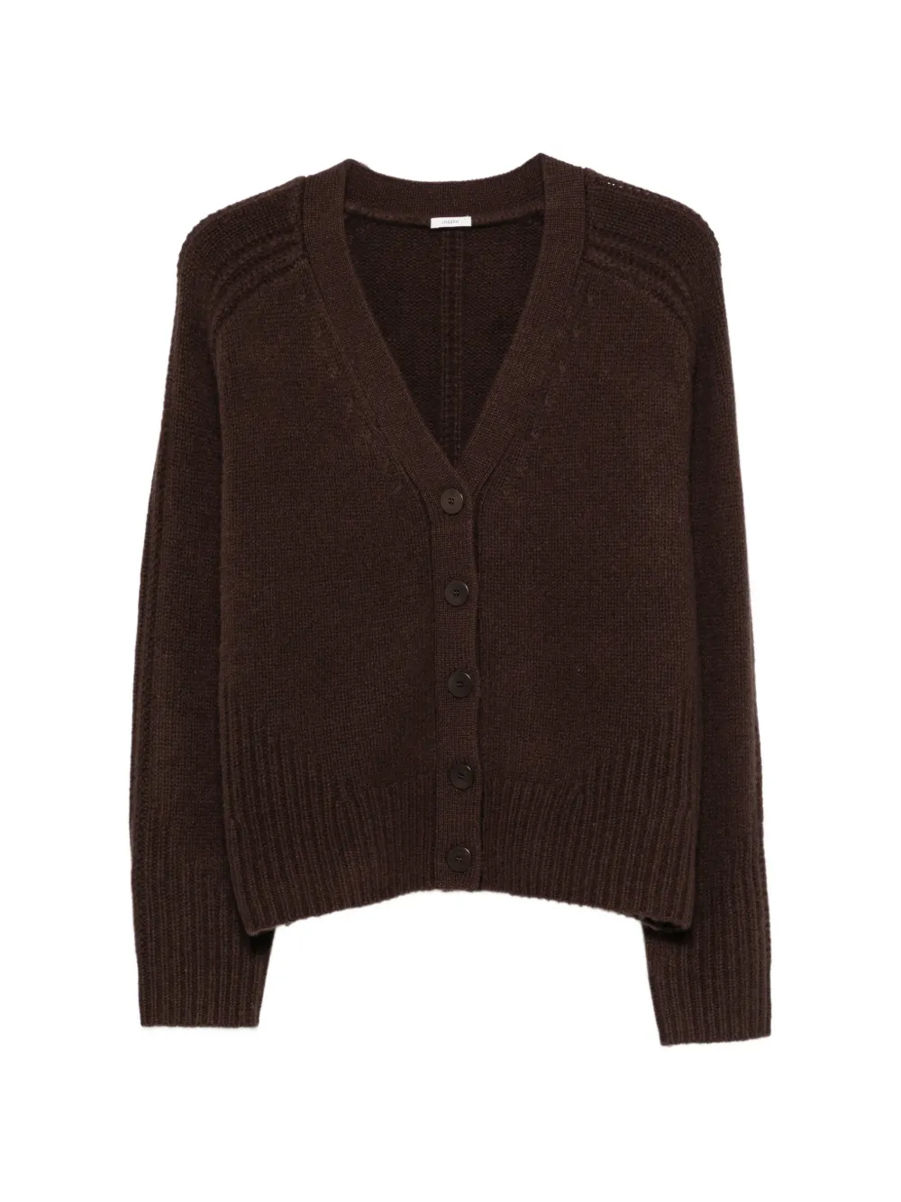 JOSEPH Lofty V-neck cardigan - Brown