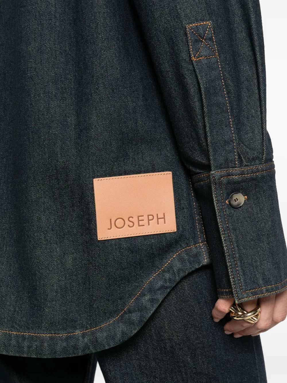 JOSEPH Idar denim blouse Blauw