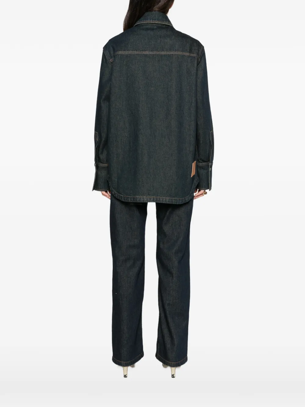 JOSEPH Idar denim blouse Blauw
