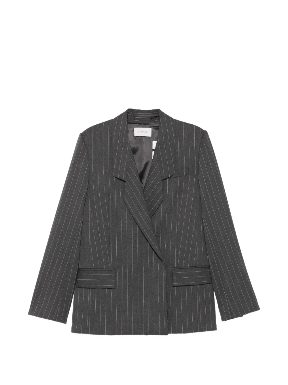 Sportmax pinstripe-pattern double-breasted jacket