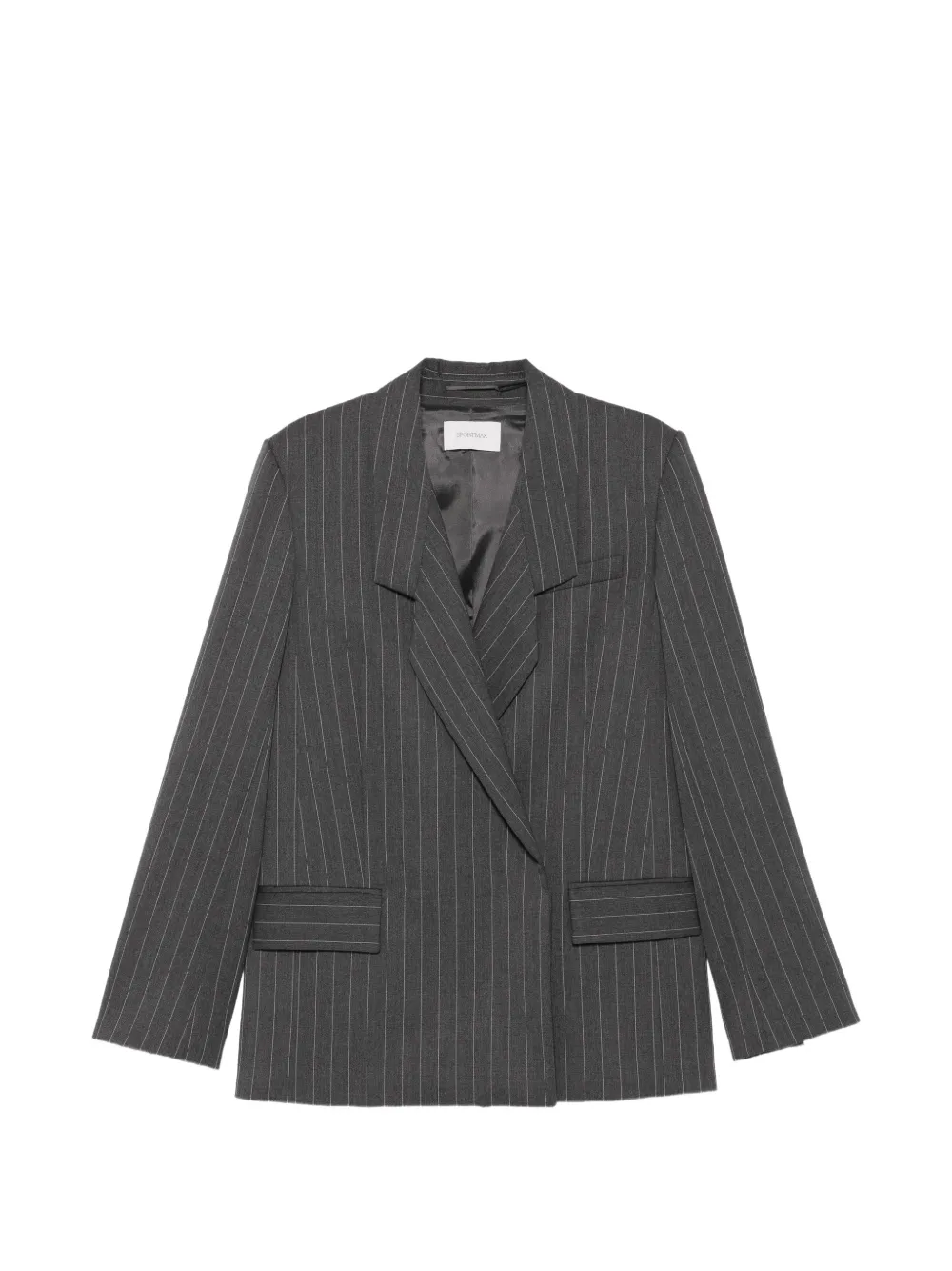 Sportmax pinstripe-pattern double-breasted jacket