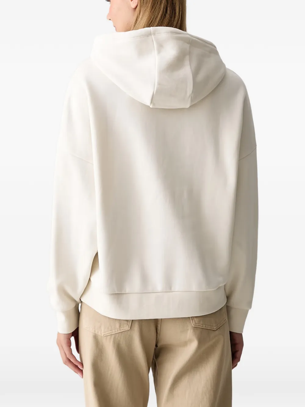 Napapijri Aral hoodie met trekkoord Wit