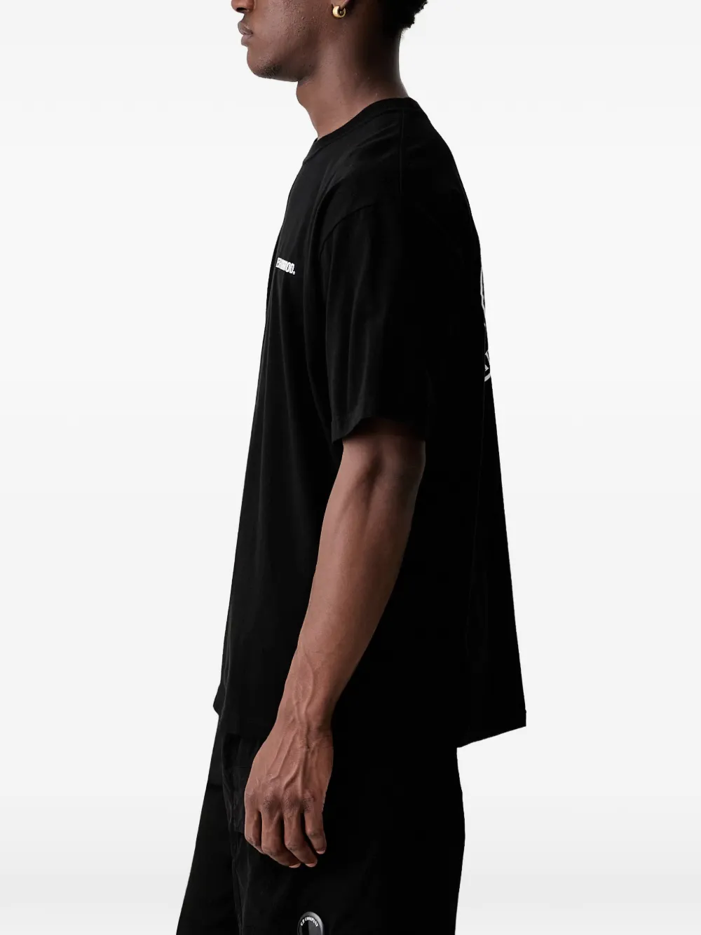Neighborhood T-shirt met logoprint Zwart