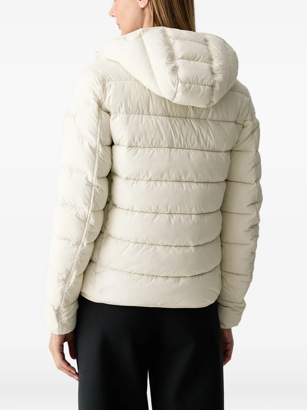 Napapijri Aerins hooded puffer jacket Wit