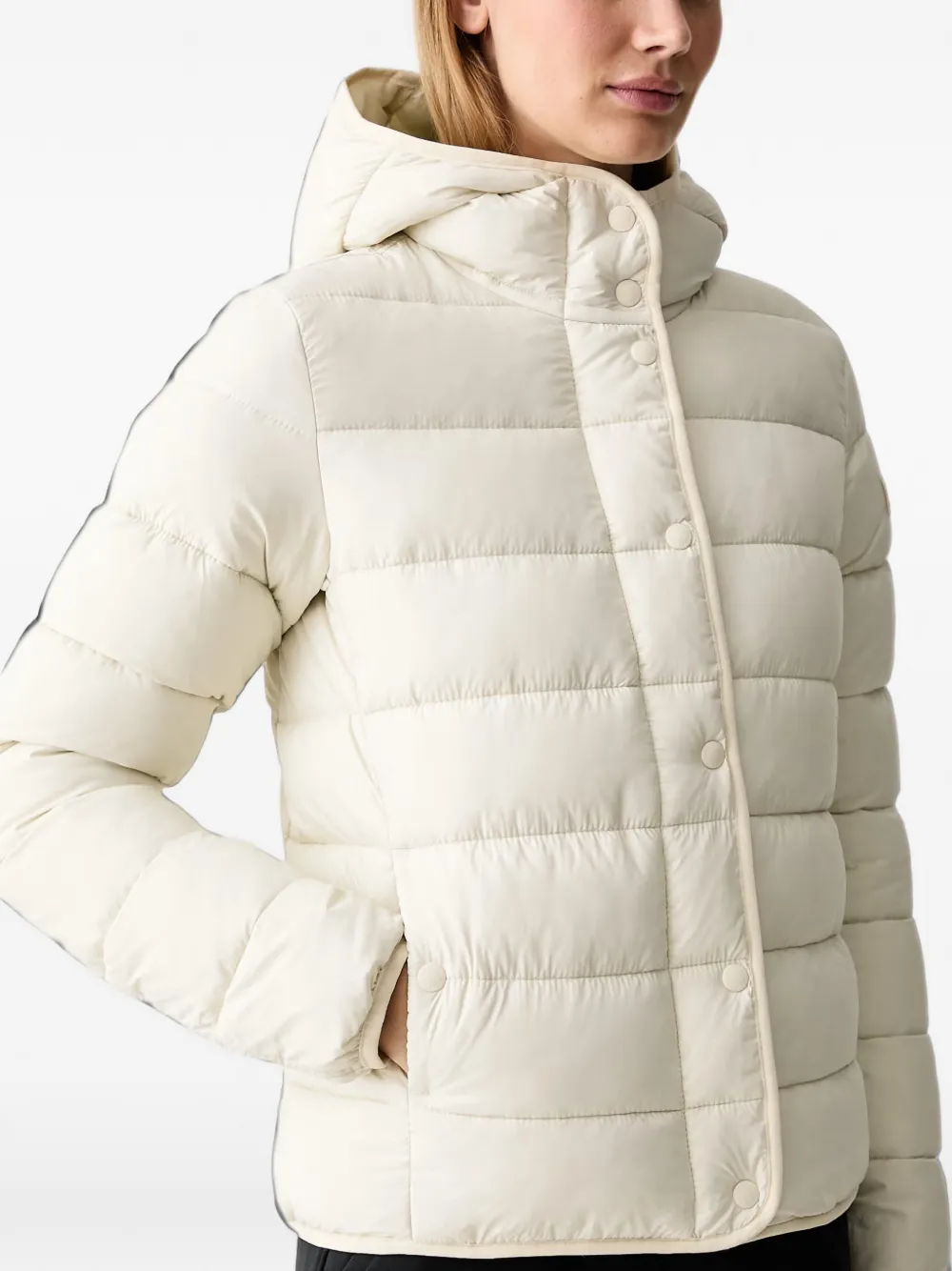Napapijri Aerins hooded puffer jacket Wit
