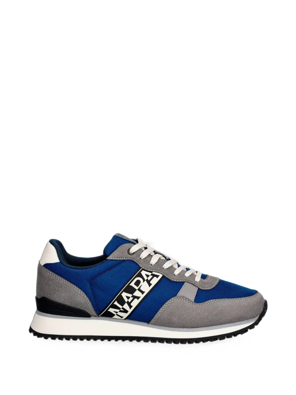 Napapijri Cosmos logo-print panelled sneakers