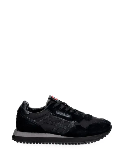 Napapijri Element panelled logo-patch sneakers