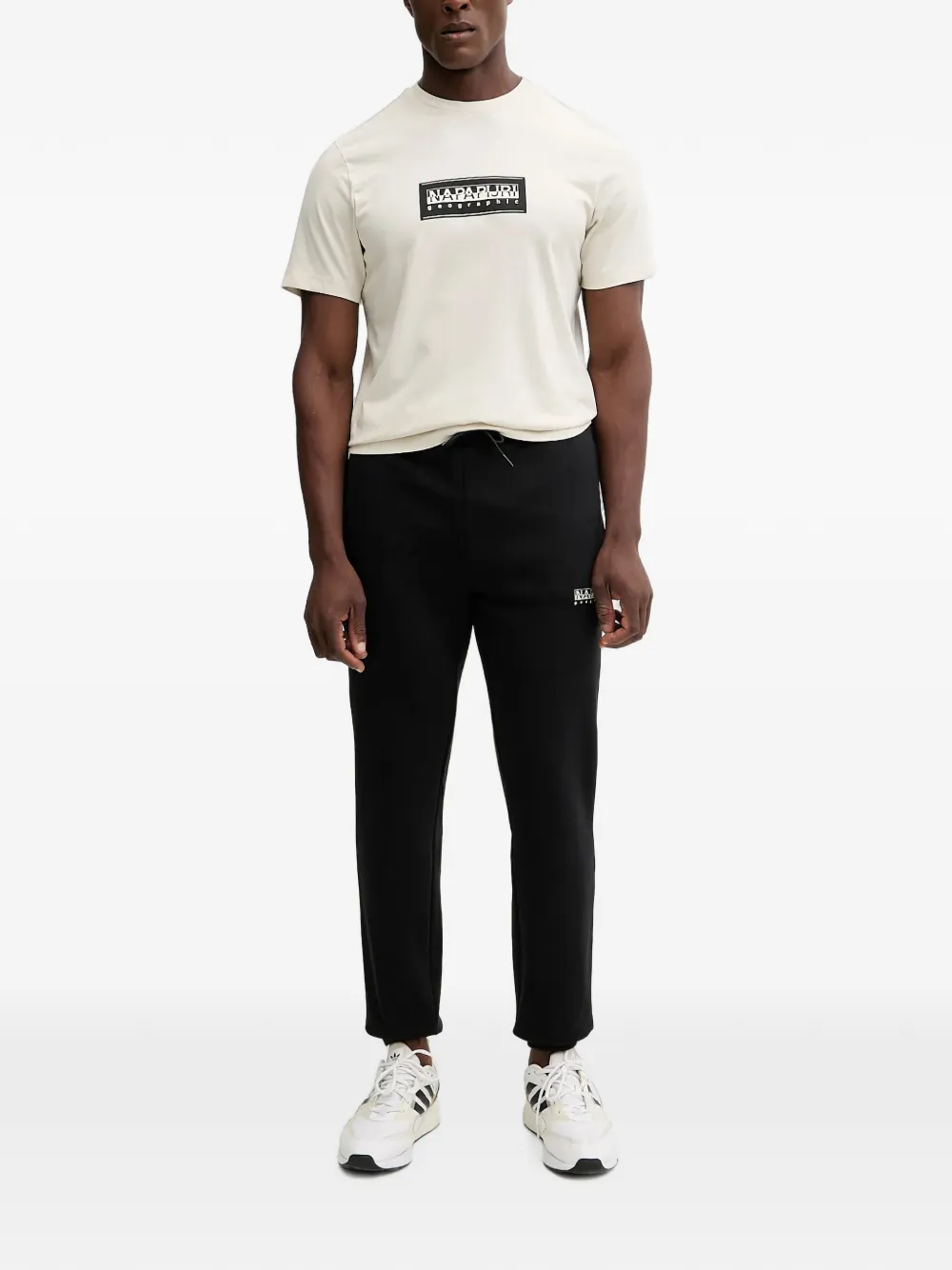 Napapijri Gori logo-print track pants Zwart