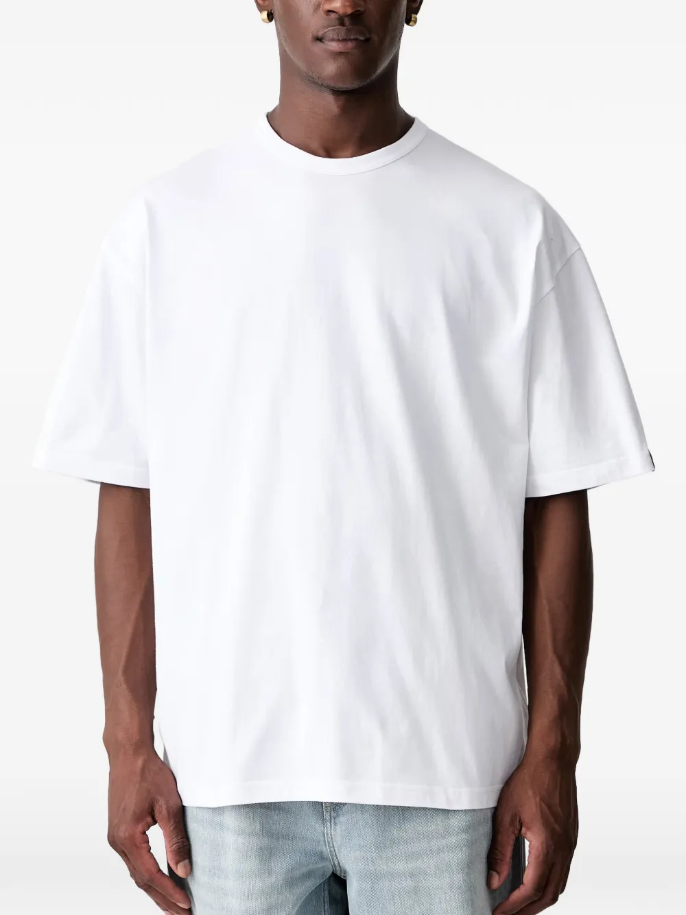 Neighborhood T-shirt met logoprint Wit