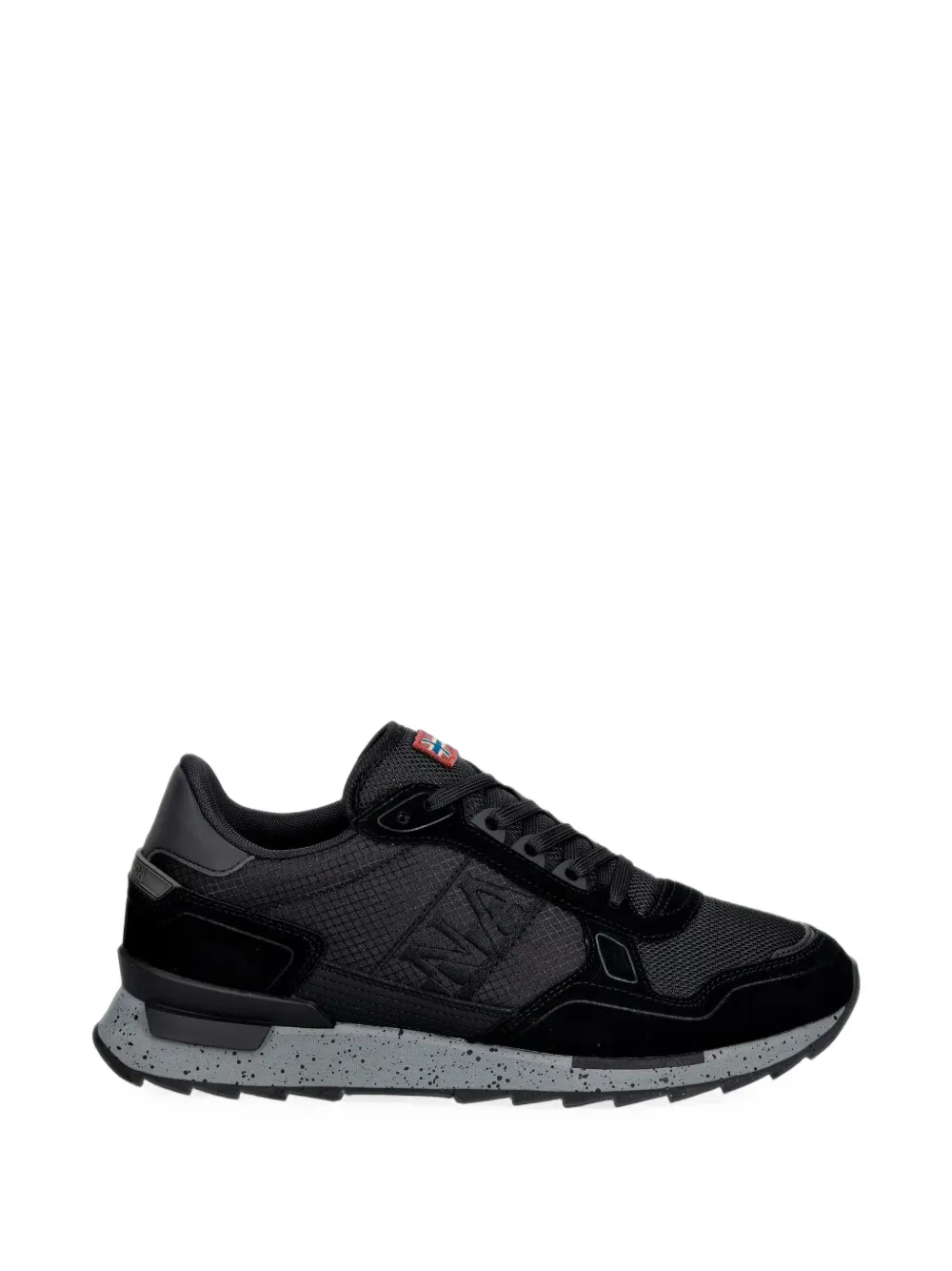 Napapijri Valor logo-patch panelled sneakers