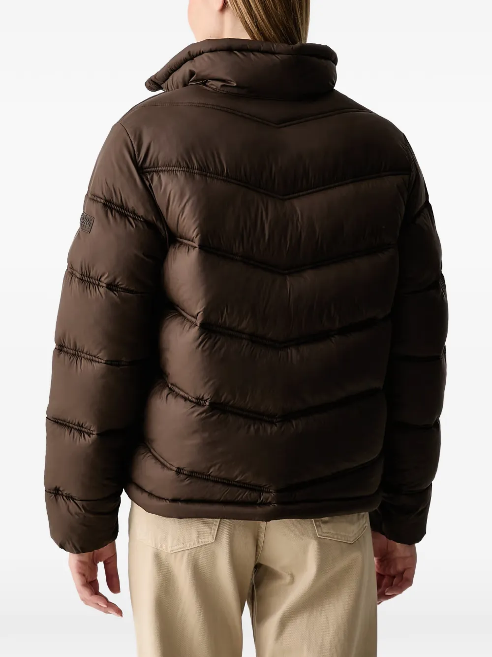 Napapijri Ega high-neck puffer jacket Bruin