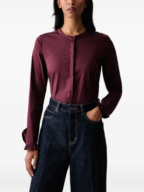 Mos Mosh MMMattie ruffled-cuff blouse