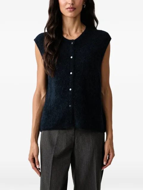 Mos Mosh Almine button-up sleeveless cardigan