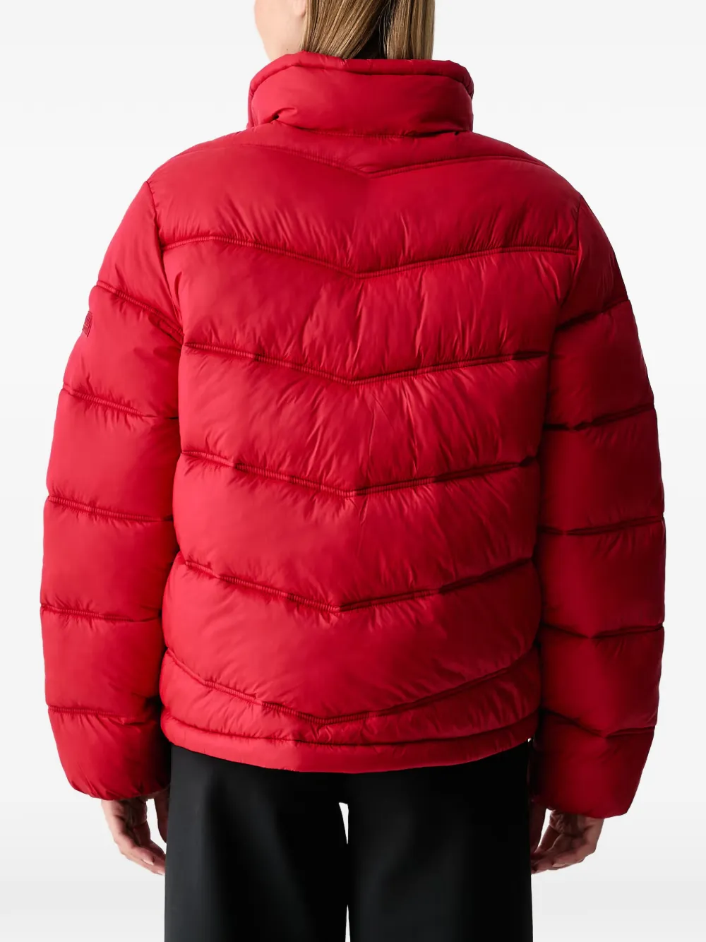 Napapijri Ega high-neck puffer jacket Rood