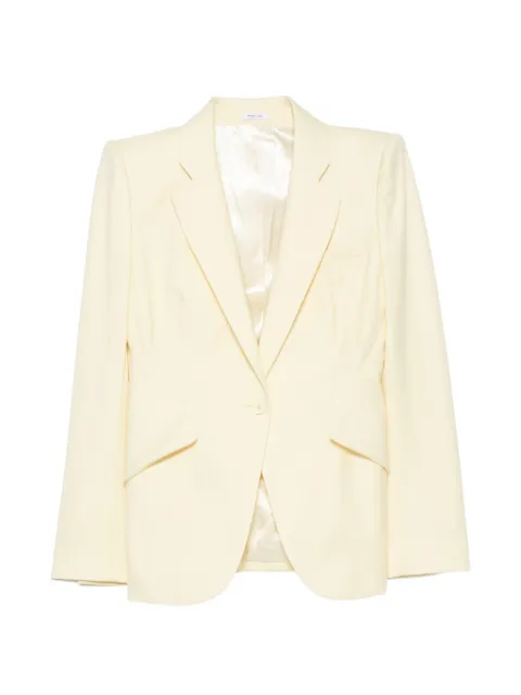 Alexander McQueen peak-lapels single-breasted blazer