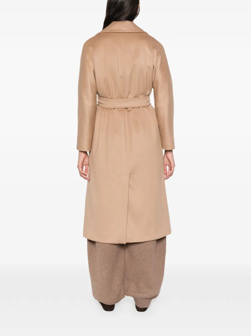 Max Mara Wikkeljas met ceintuur Beige
