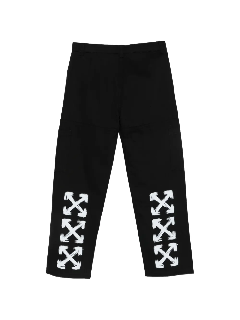 Off-White Kids Trainingsbroek met geborduurd logo Zwart