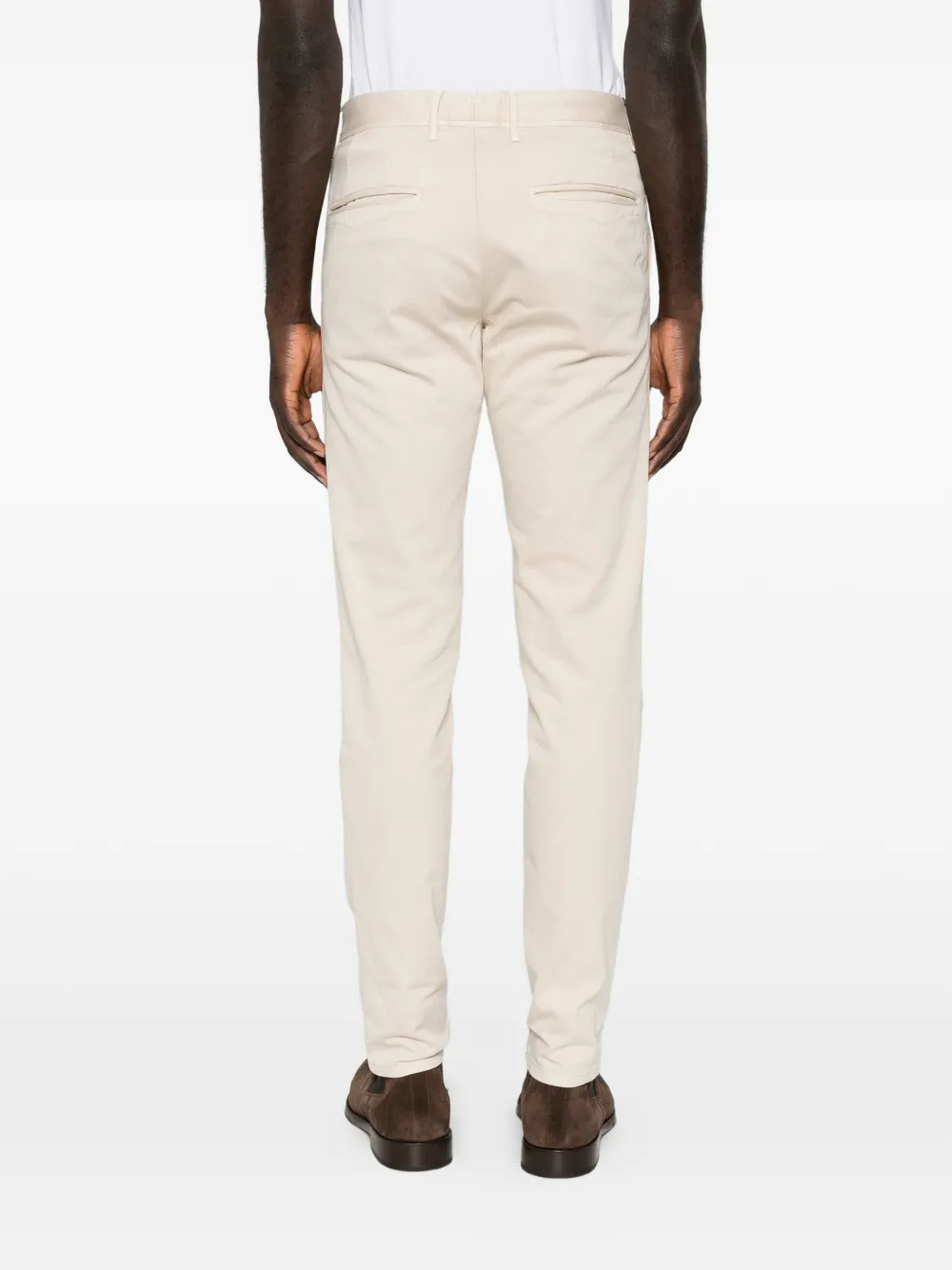 Incotex straight-leg chino trousers Beige