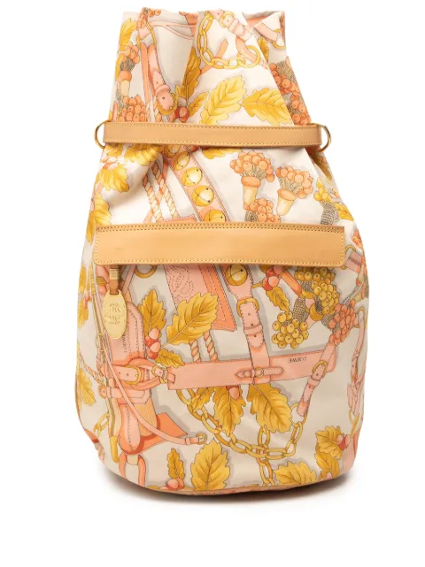 Loewe Pre-Owned 2000-2026 Botanical Printed Canvas backpack