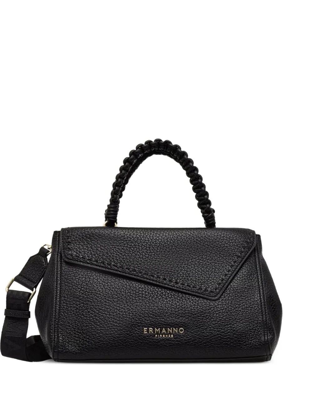 ERMANNO FIRENZE braided-handle two-way tote bag