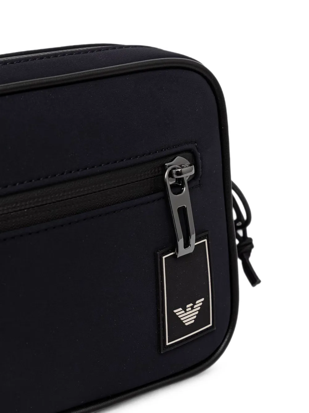 Emporio Armani Heuptas met logopatch Blauw