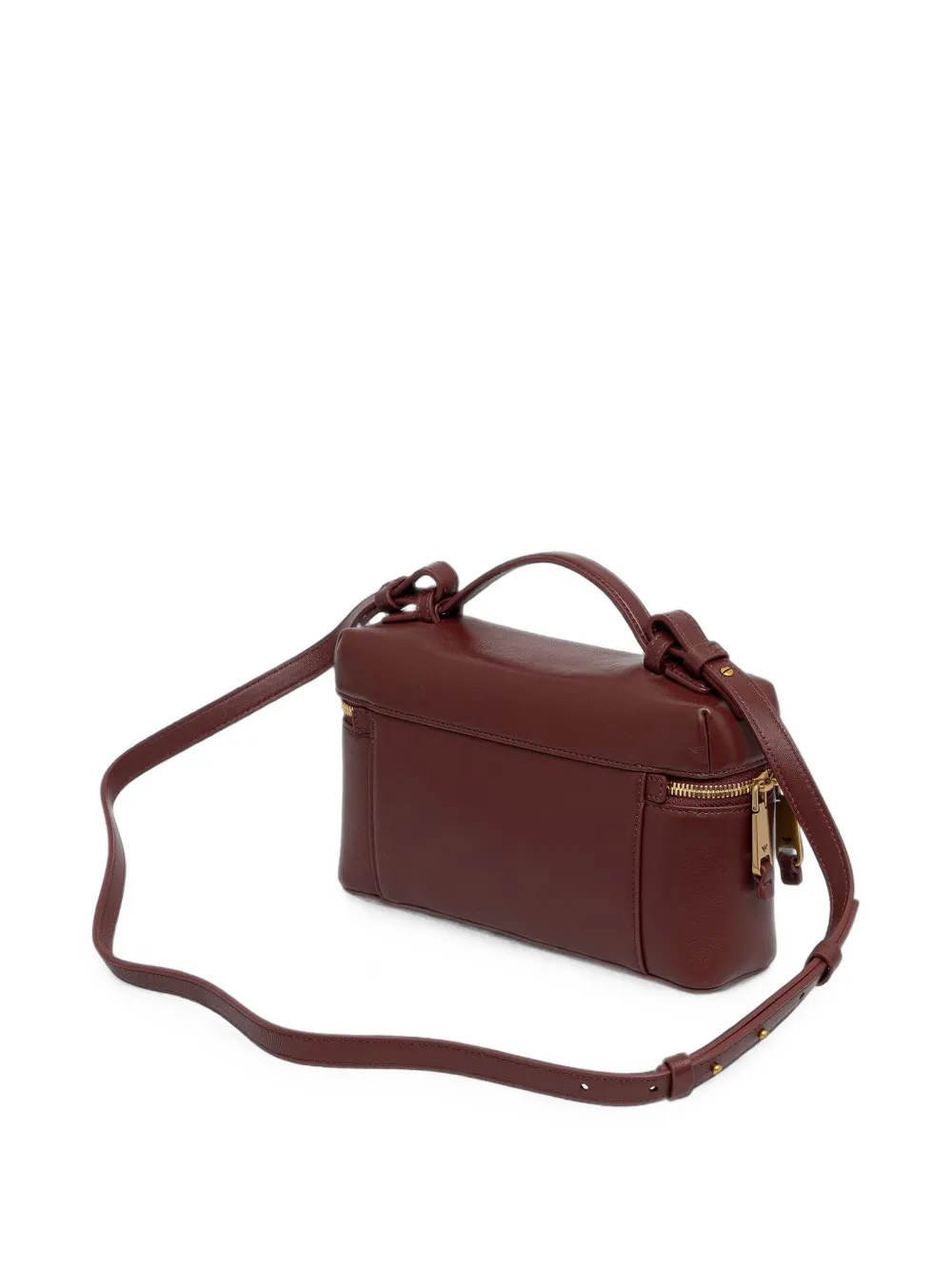 Emporio Armani Crossbodytas met logoprint Rood