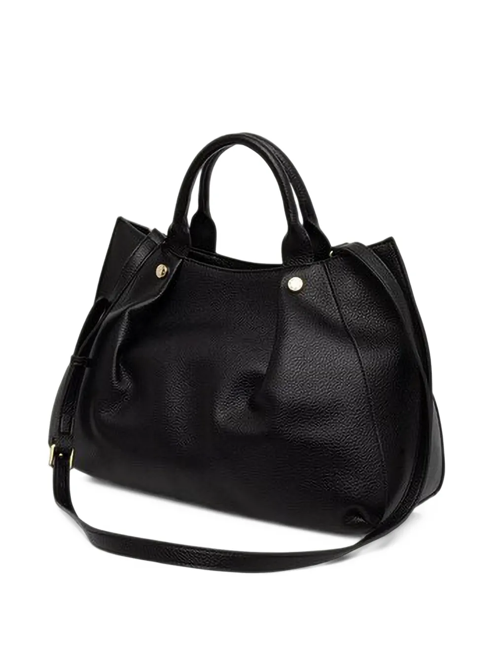 ERMANNO FIRENZE logo-lettering zip-fastening tote bag Zwart
