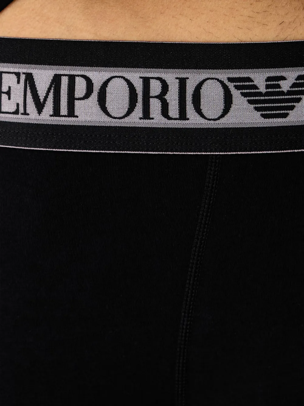 Emporio Armani T-shirt en boxershorts set Zwart