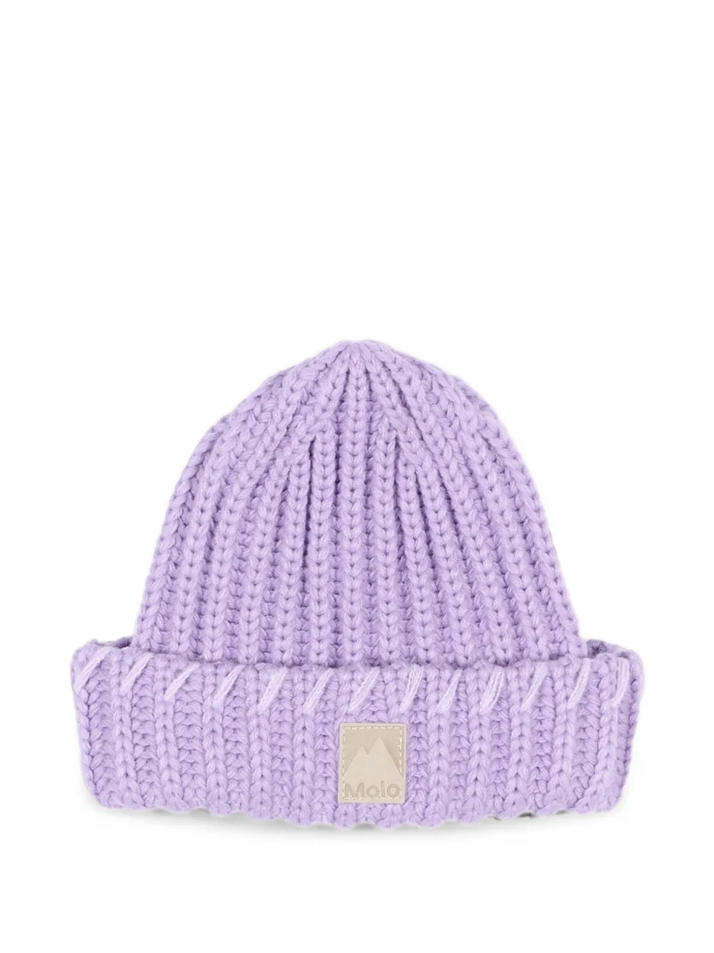 Molo ribbed-knit beanie hat - Viola