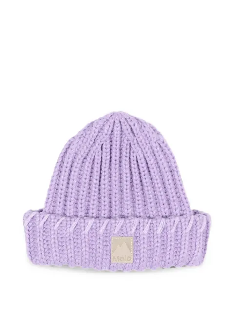 Molo ribbed-knit beanie hat