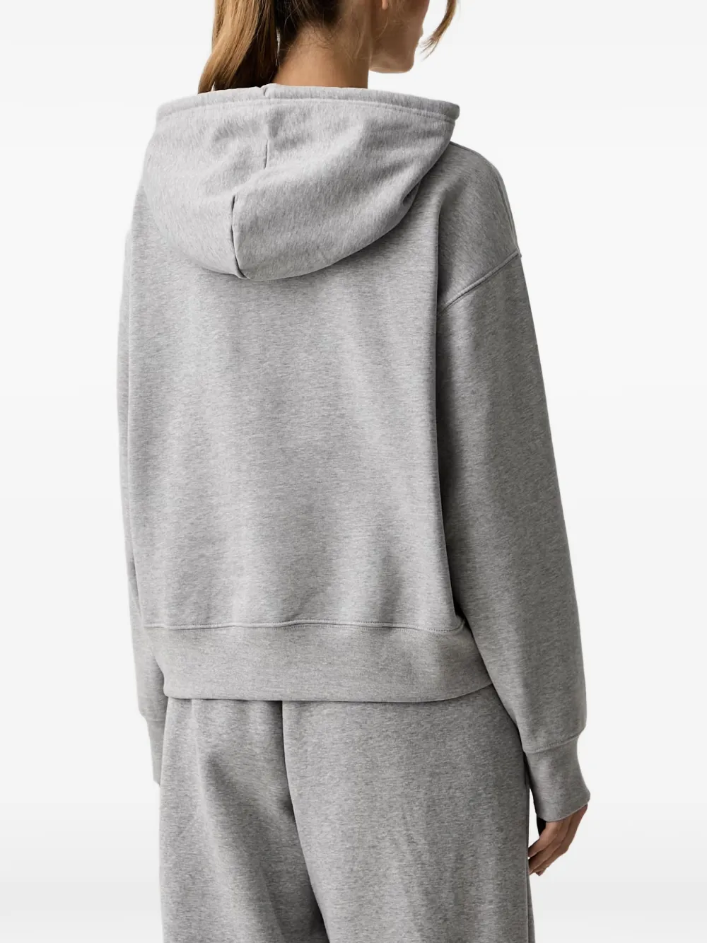 The North Face Hoodie met geborduurd logo Grijs