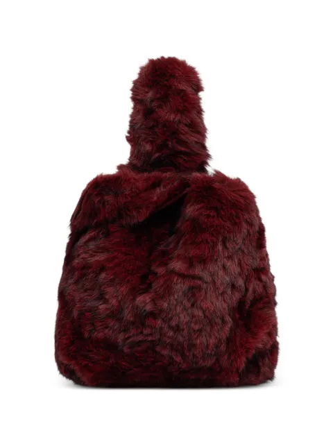 Silvian Heach faux-fur tote bag
