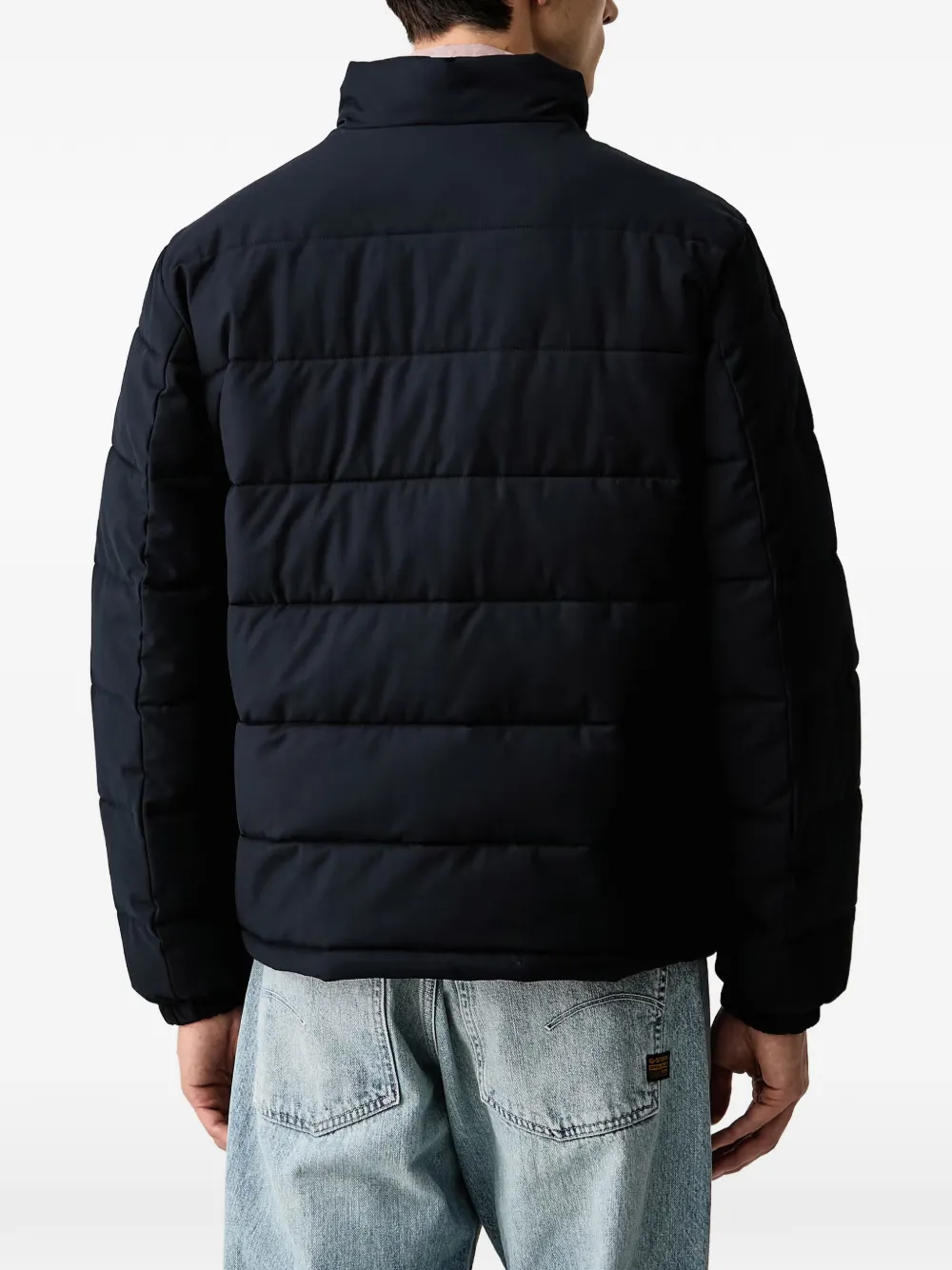 Trussardi Gewatteerd jack Blauw
