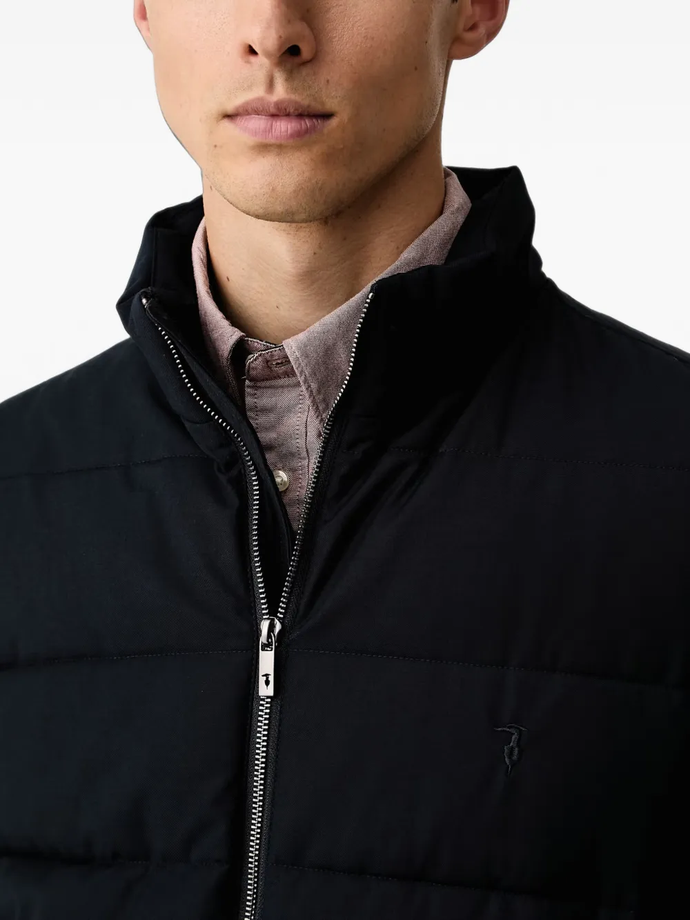 Trussardi Gewatteerd jack Blauw